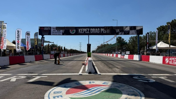 Kepez’de Türkiye Oto Drag Şampiyonası Heyecanı Başladı
