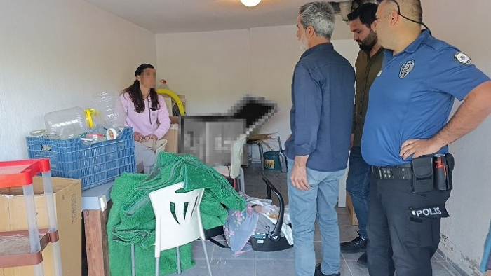 Manavgat'ta Garaj Kapısı Açıldı, Polis Şoke Oldu