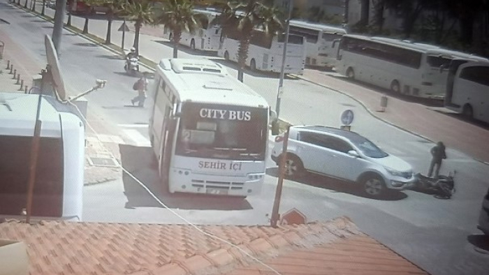 Manavgat'ta göz göre göre kaza
