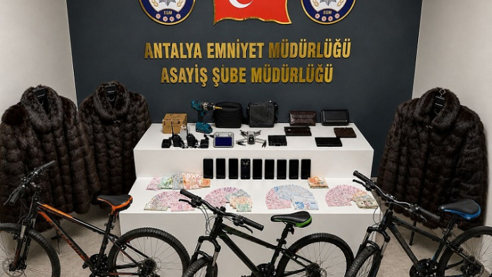 Antalya'da film gibi soygun: Dron ve telsizle 8 milyon TL çalan çete yakalandı!